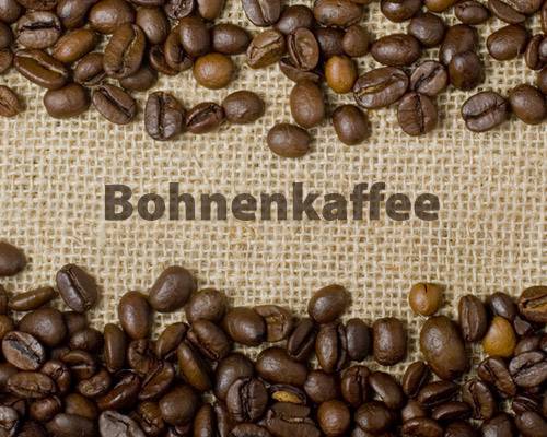 Bohnenkaffee